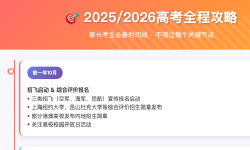 Featured image of post 2025/2026高考重要时间线